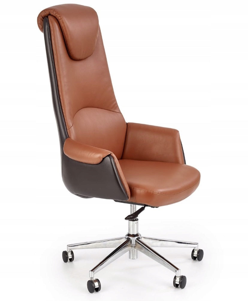 Calvano Cabinet Chair Halmar Brown Rotating Ergonomic Home