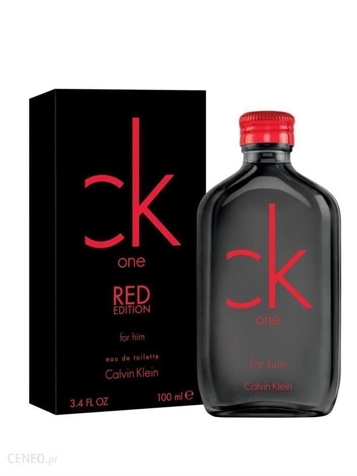 Calvin Klein CK One Red Edition For Him 100 ml EDT vintage formula 2017