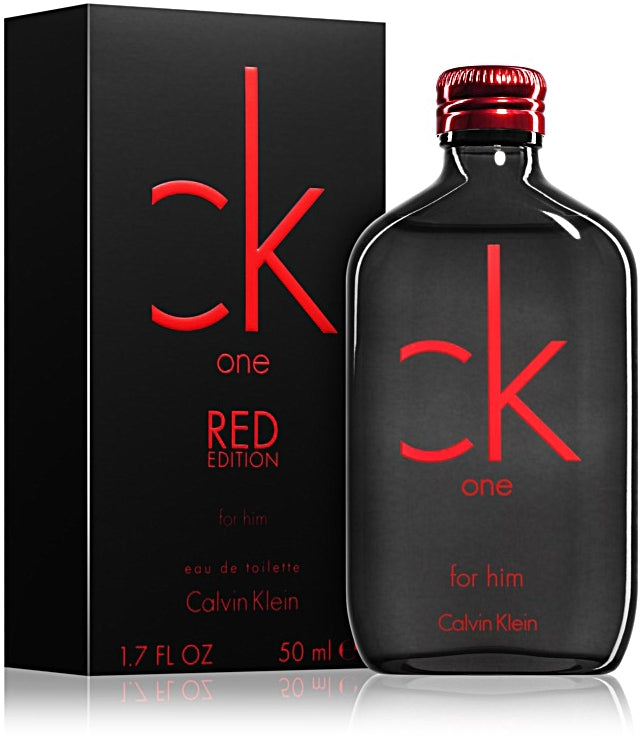 Calvin Klein CK One Red Edition For Him 50 ml EDT Packaging status original