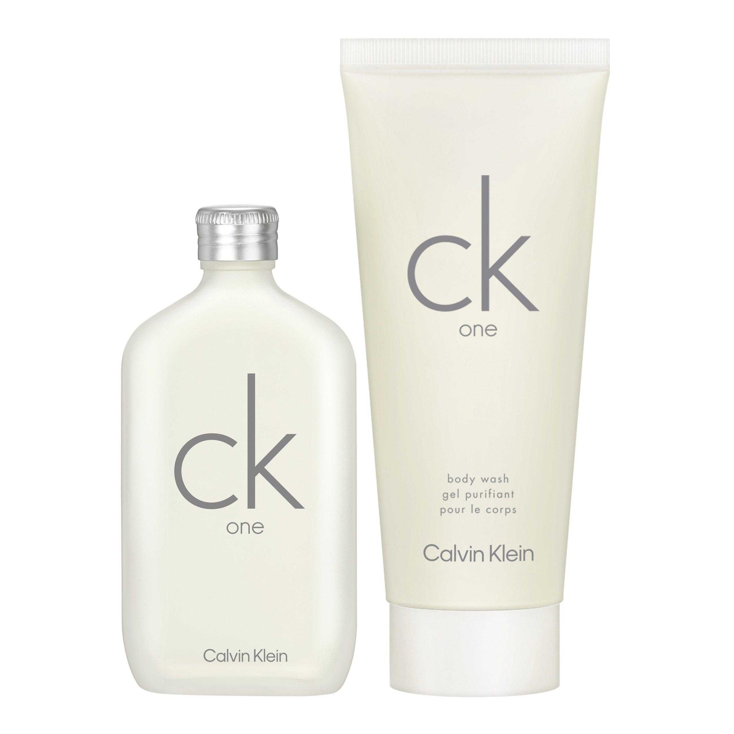 Calvin Klein CK One set eau de toilette 50 ml, shower gel 100 ml Packaging volume 50 ml