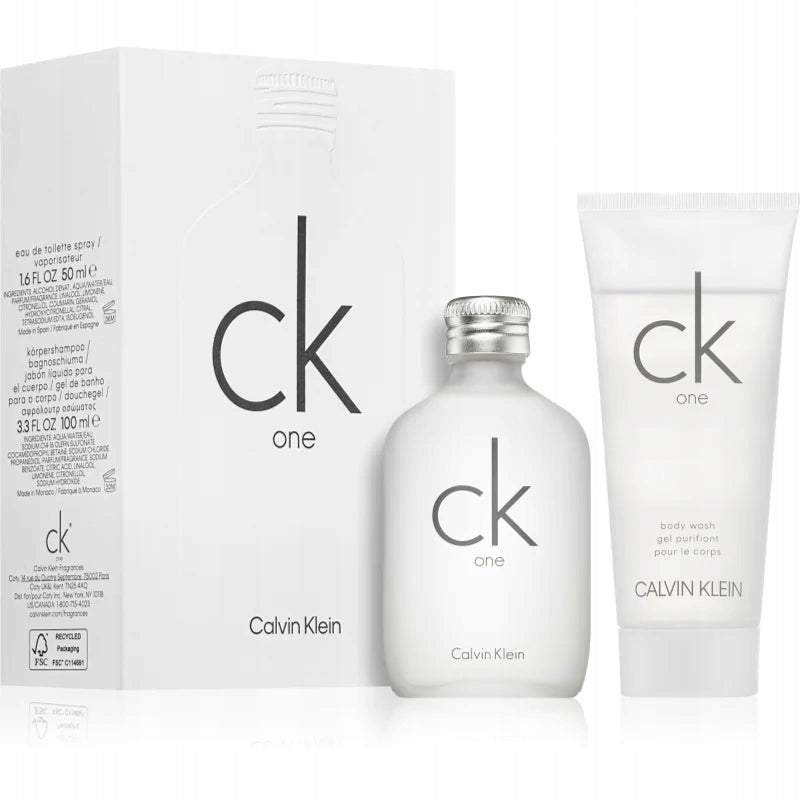 Calvin Klein CK One set eau de toilette 50 ml, shower gel 100 ml