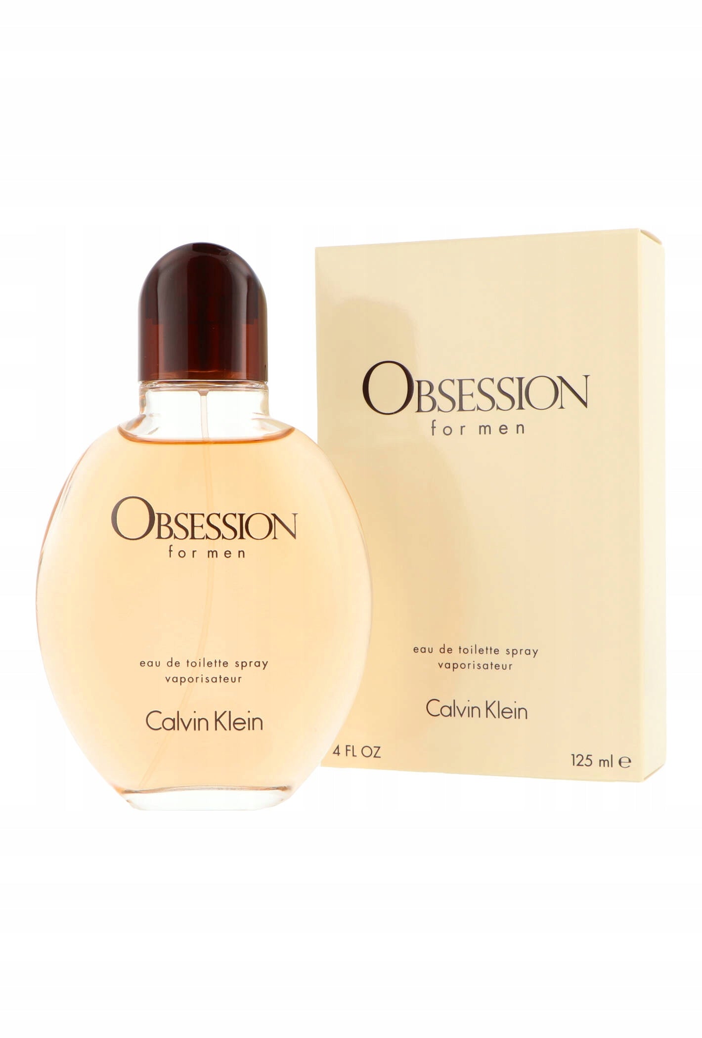 Calvin Klein Obsession For Men Eau de Toilette 125ml Packaging status original