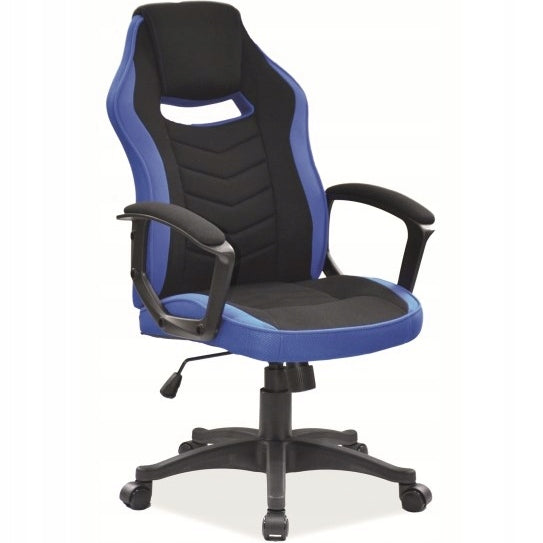 Camaro Swivel Chair Black Blue Gaming