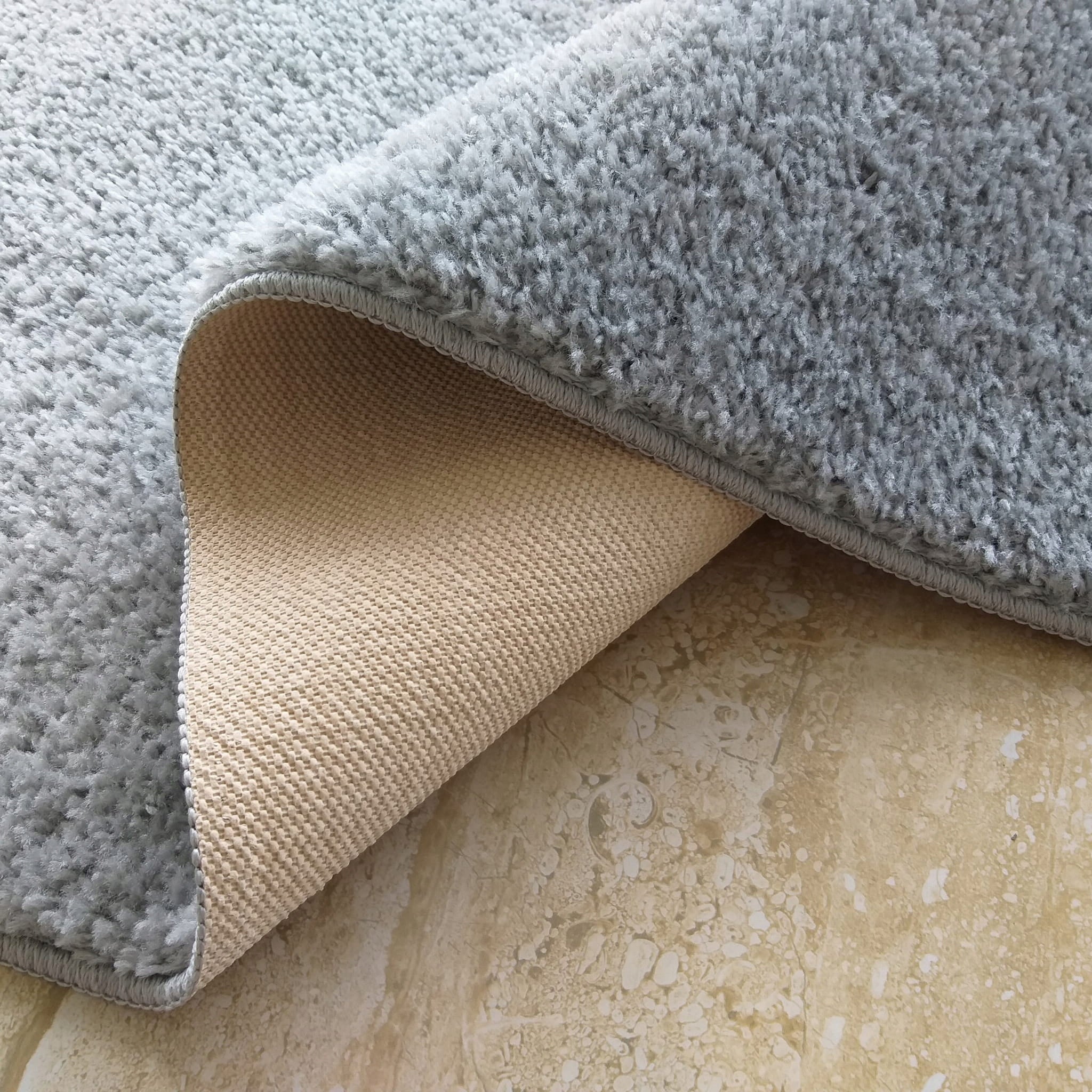 Camel Shaggy 60x100 gray bathroom rug, washable Manufacturer code CS60x100
