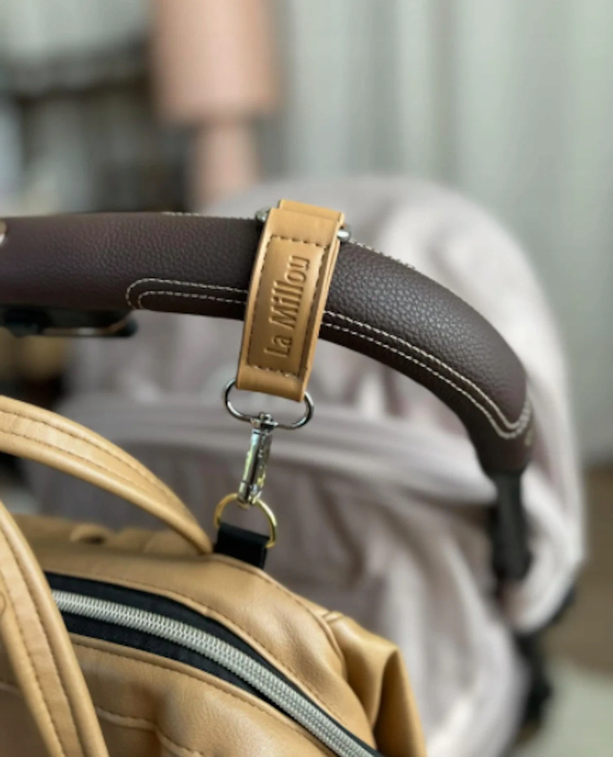 Camel Stroller Holders - Brown - La Millou - For Backpack Organizer Bag Manufacturer code 150829