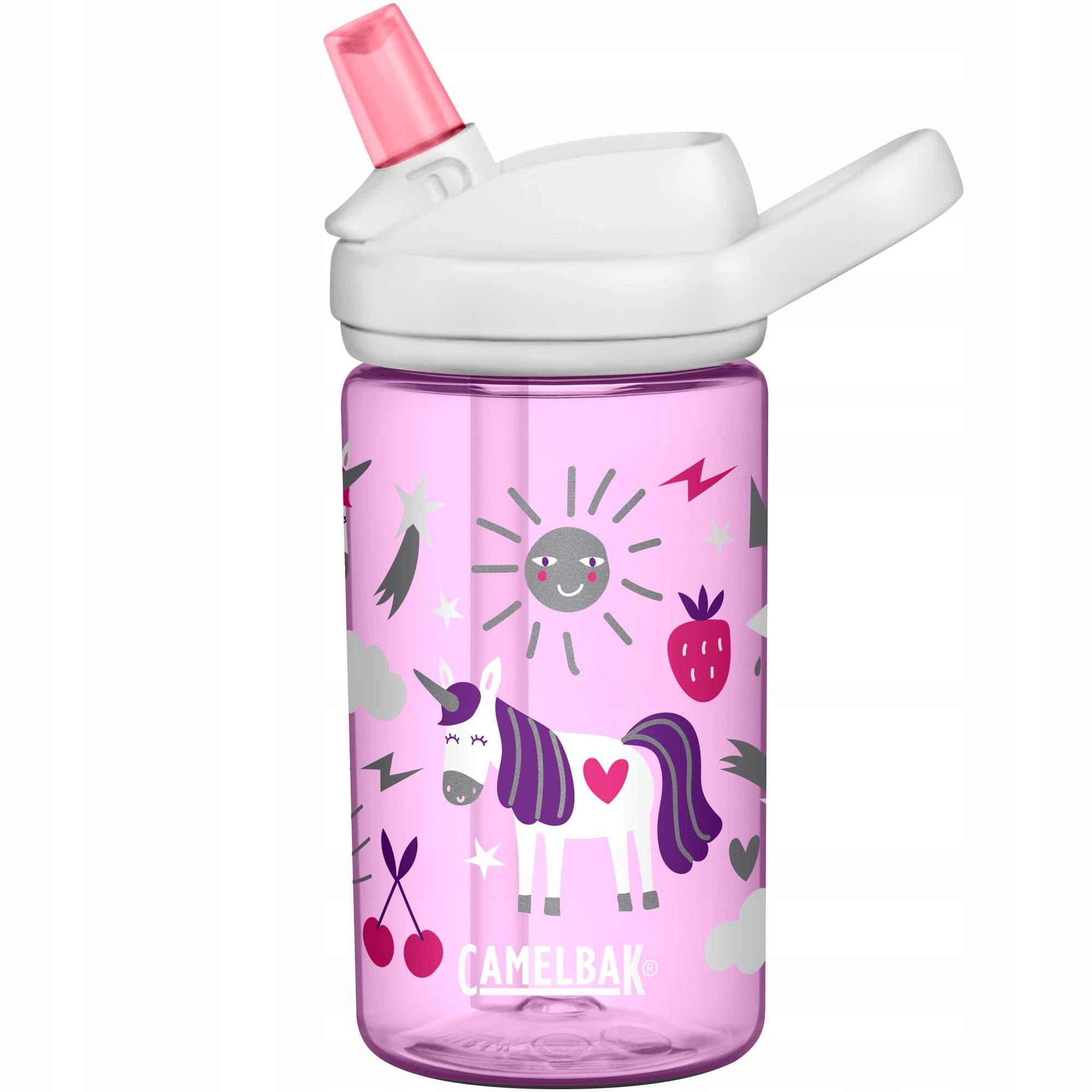Trinkflasche Camelbak Eddy+ Kids, Unicorn Party, 400 ml 