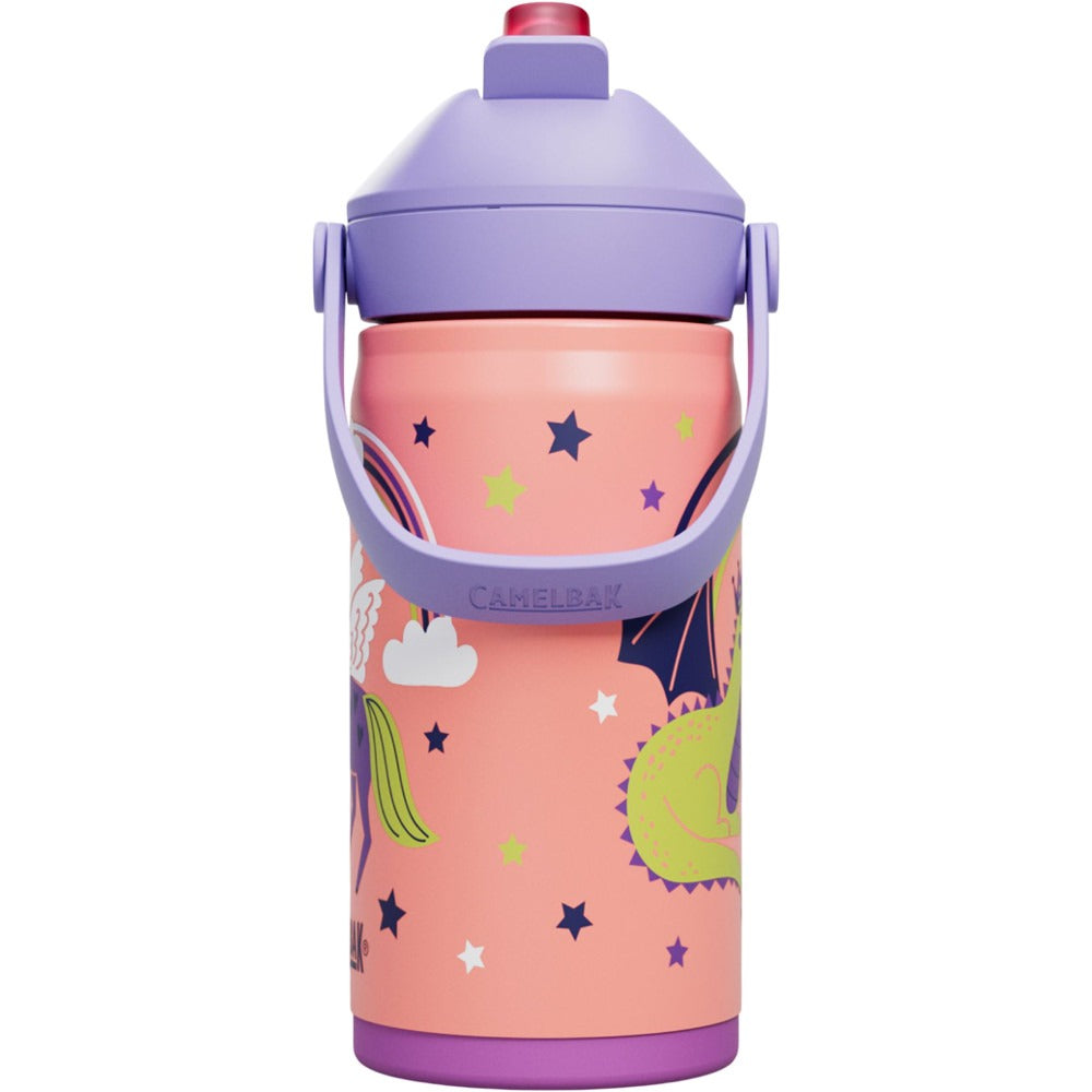 Camelbak Thrive Flip Straw Kids Thermal Bottle 350ml Pink Silicone Packaging status original