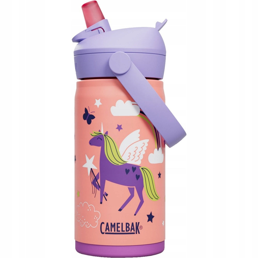 Camelbak Thrive Flip Straw Kids Thermal Bottle 350ml Pink Silicone