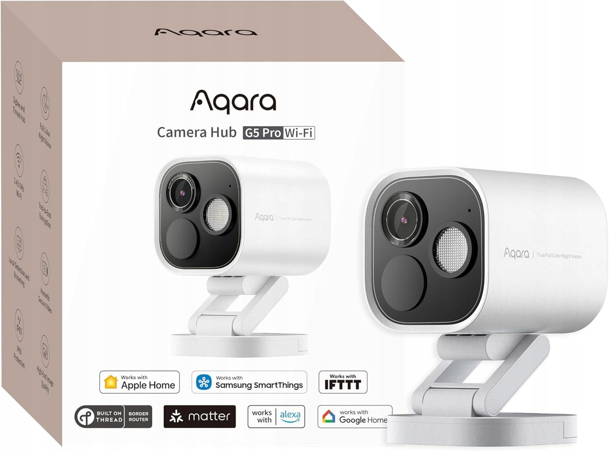 Camera Aqara G5 Pro 4MP Night Vision AI Matter Wi-Fi IP65