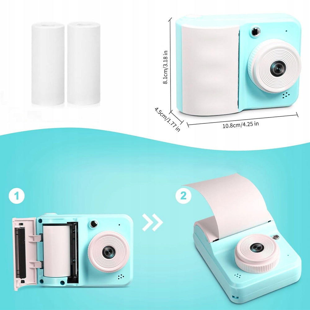 Camera Bedee INSTANT PRINTER blue Manufacturer code MINI DRUKARKA APARAT