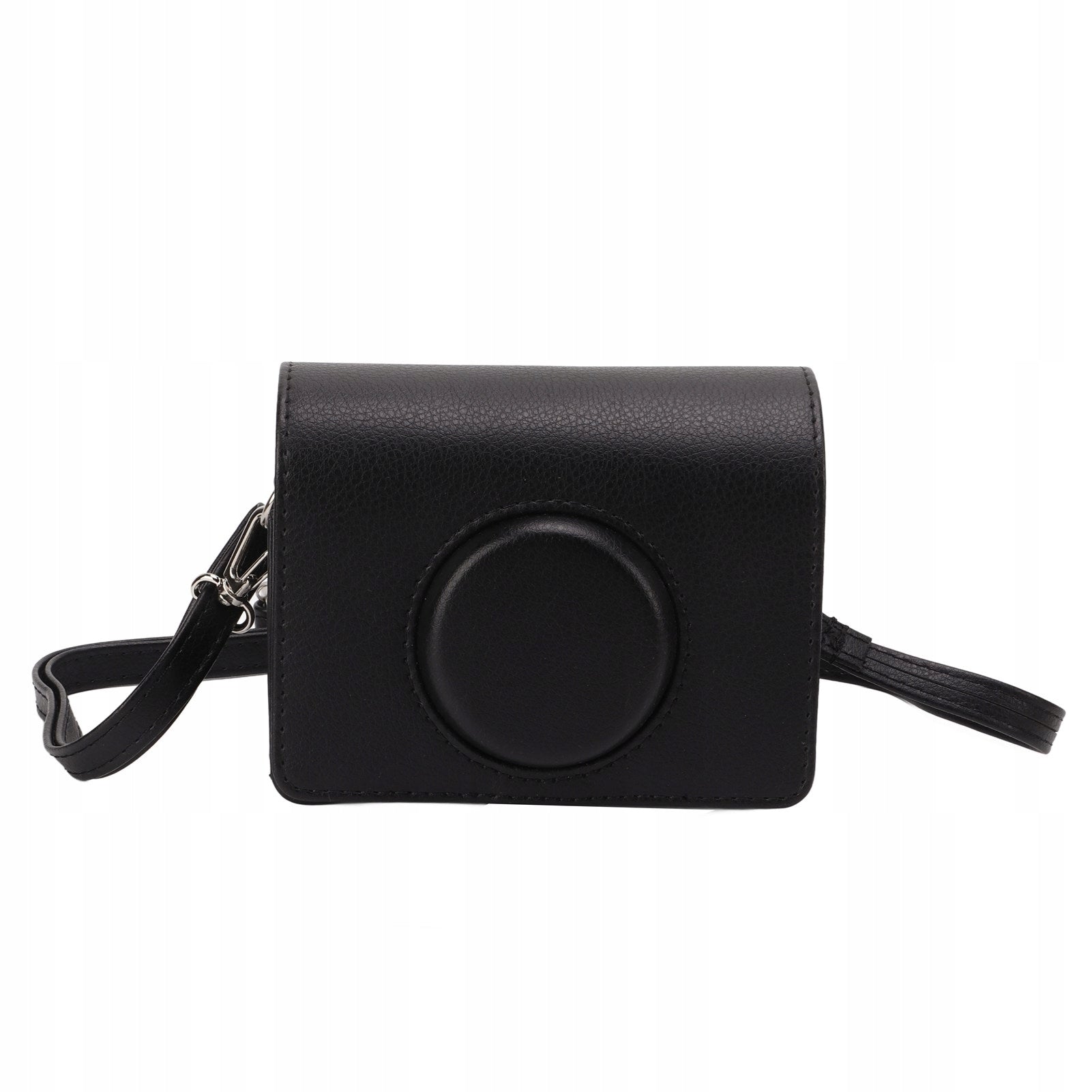 Camera Case Fashion PU Leather Protective Bag With Shoulder Strap For TL