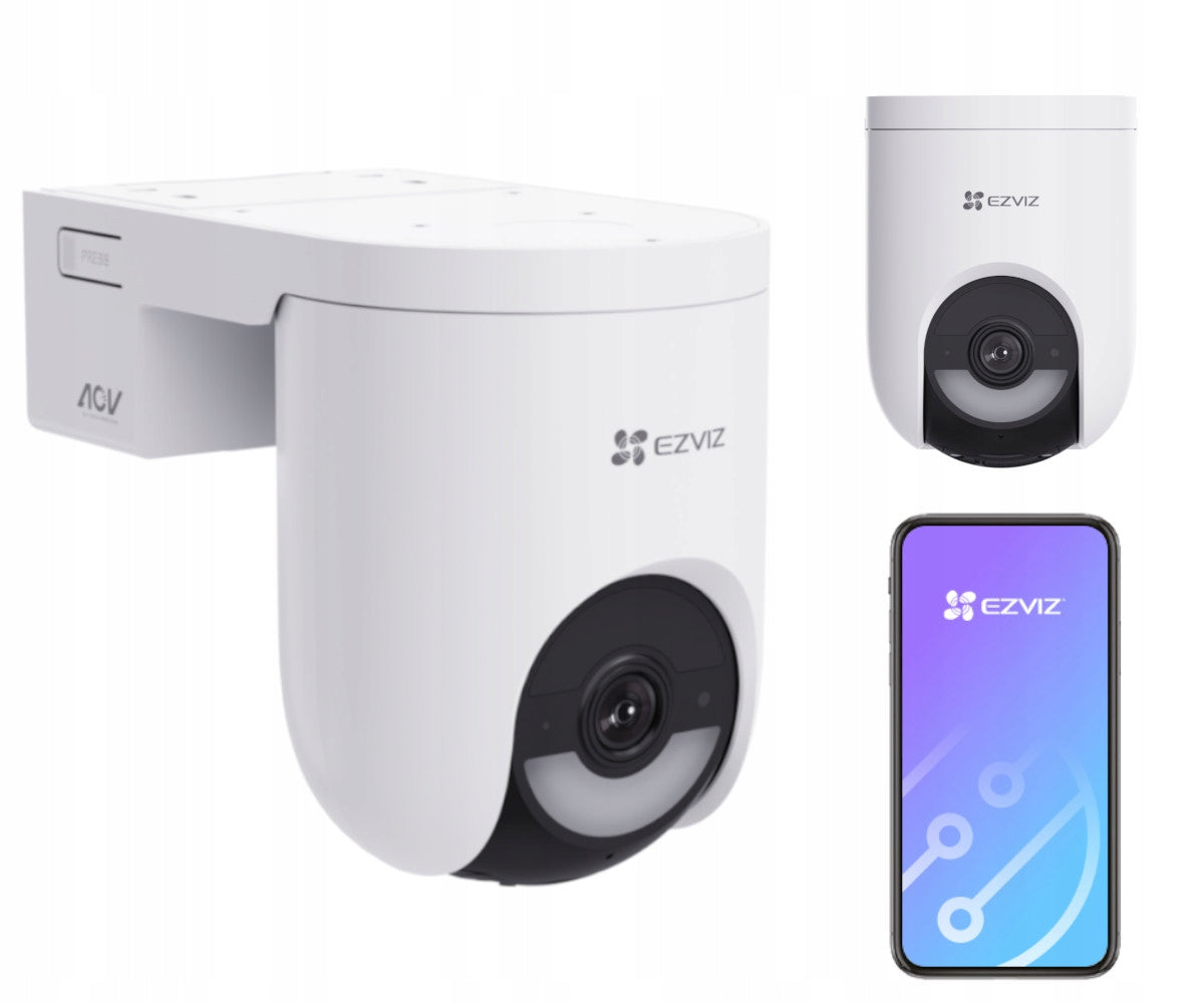 Camera EZVIZ HB8 Lite 2K+ 4MP 4G LTE WiFi IP65 AOV AI 5200 mAh External