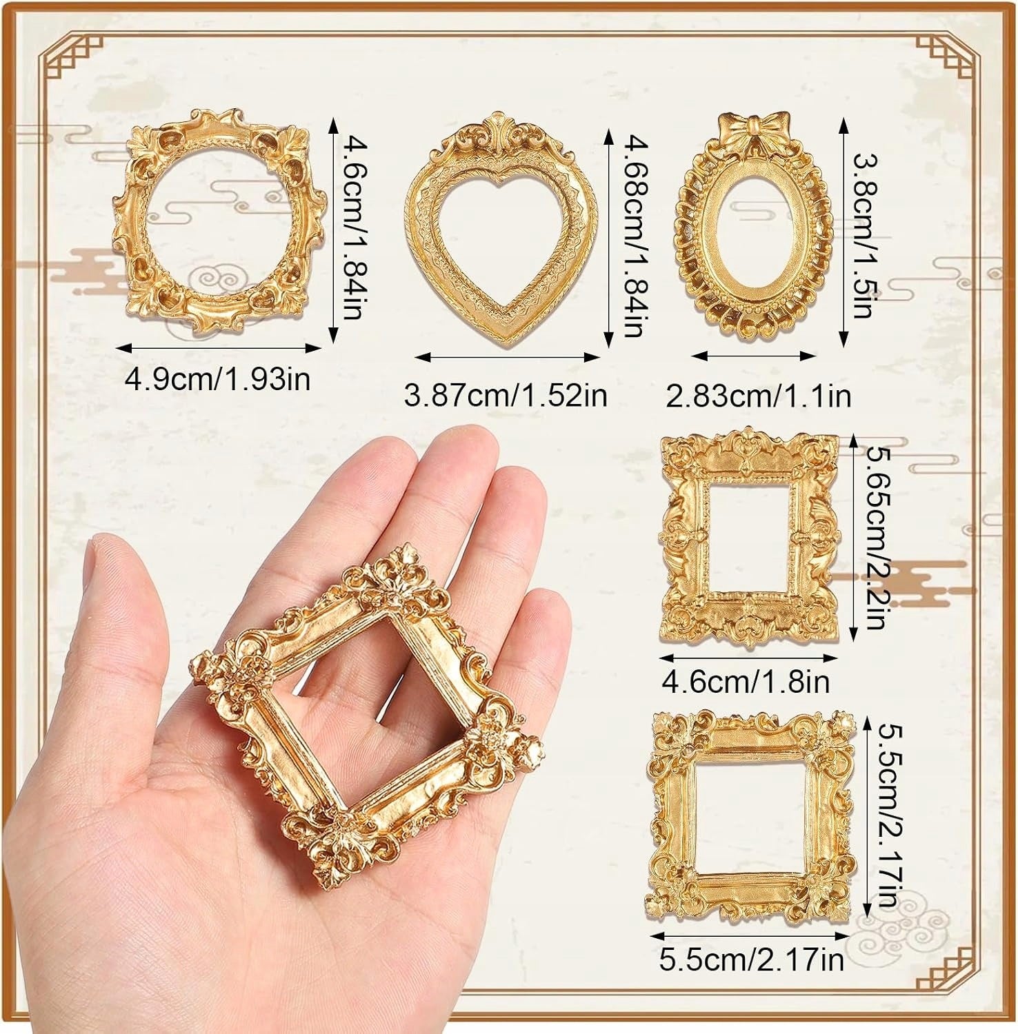 Camera Frame 4769EAQC3957 gold Model 4769EAQC3957