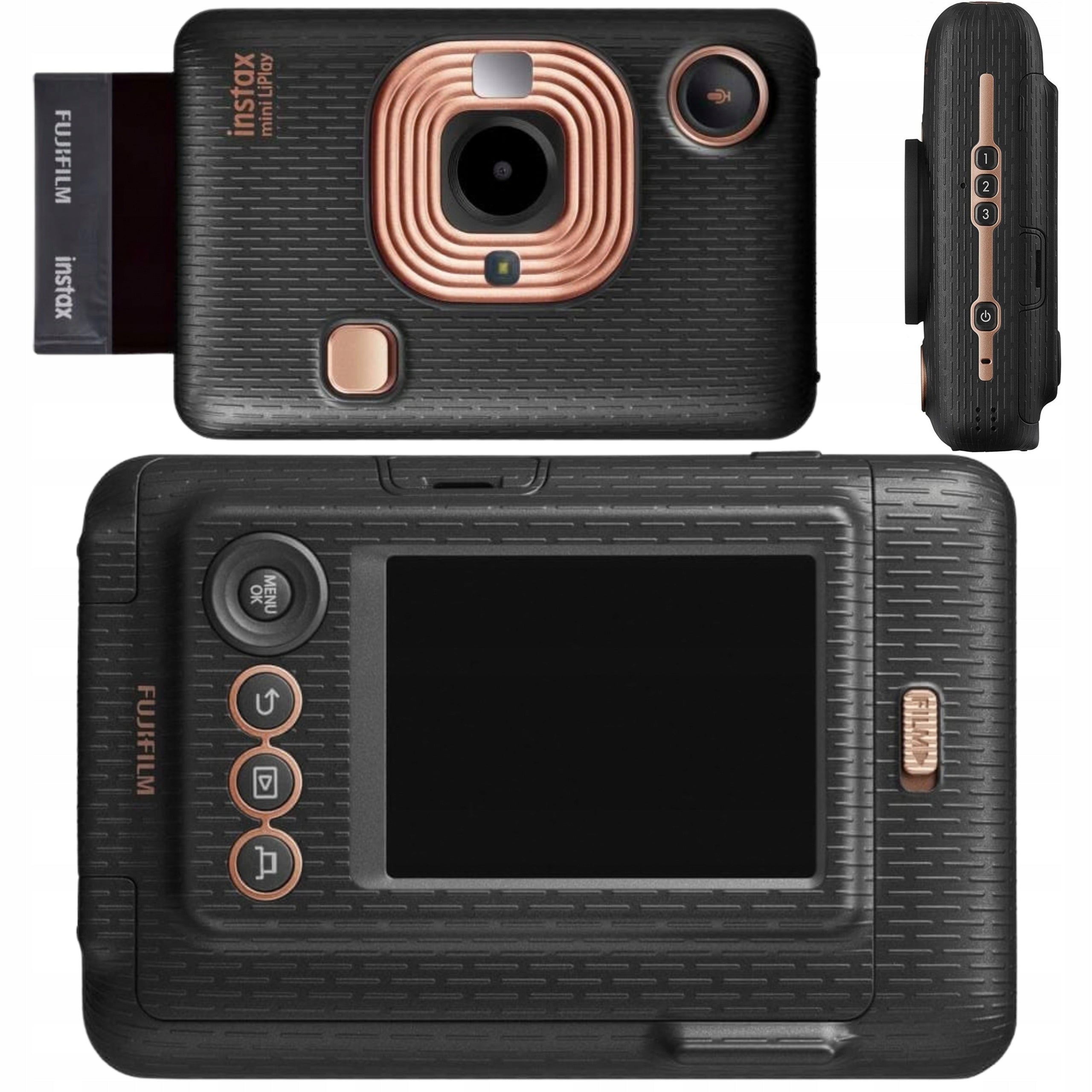 Camera Fujifilm Instax Mini Liplay Pocket Camera With Photo Printing Function