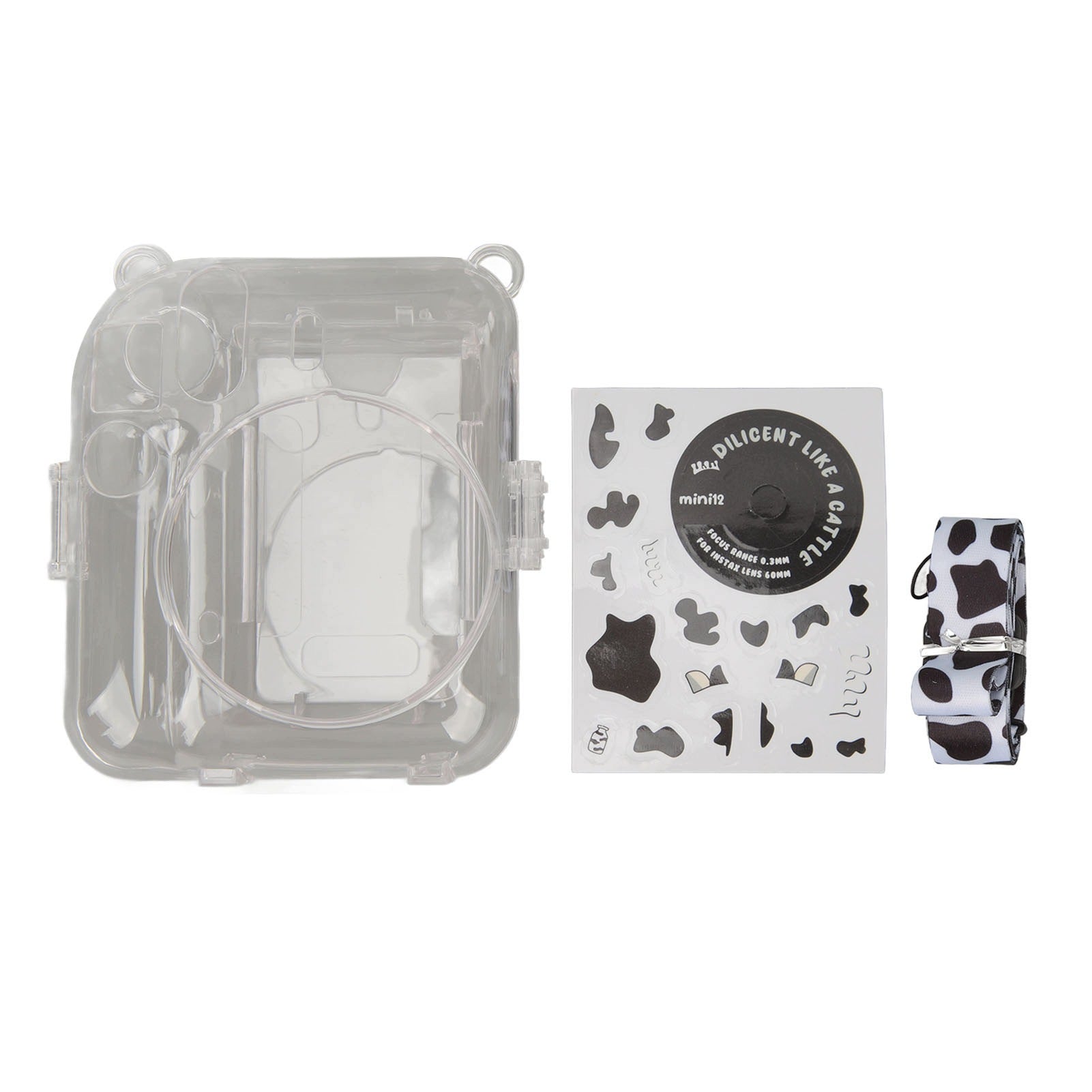 Camera Fur Set Instant Shoulder Strap Sticker DG Model 8756CHLO