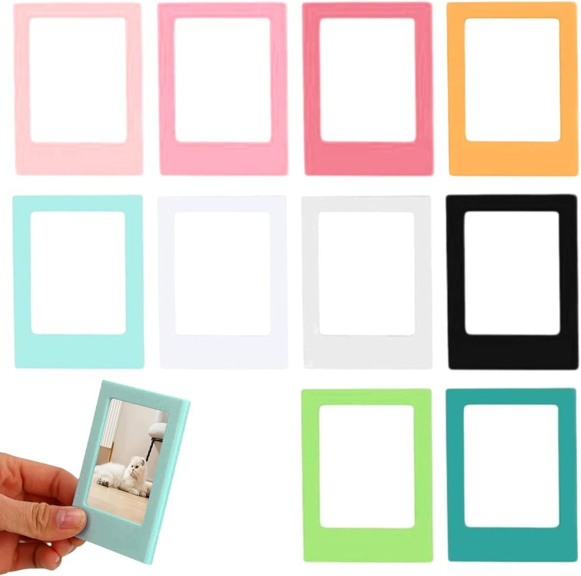 Camera Instax Zykra 10 pieces mini magnetic frames multicolor