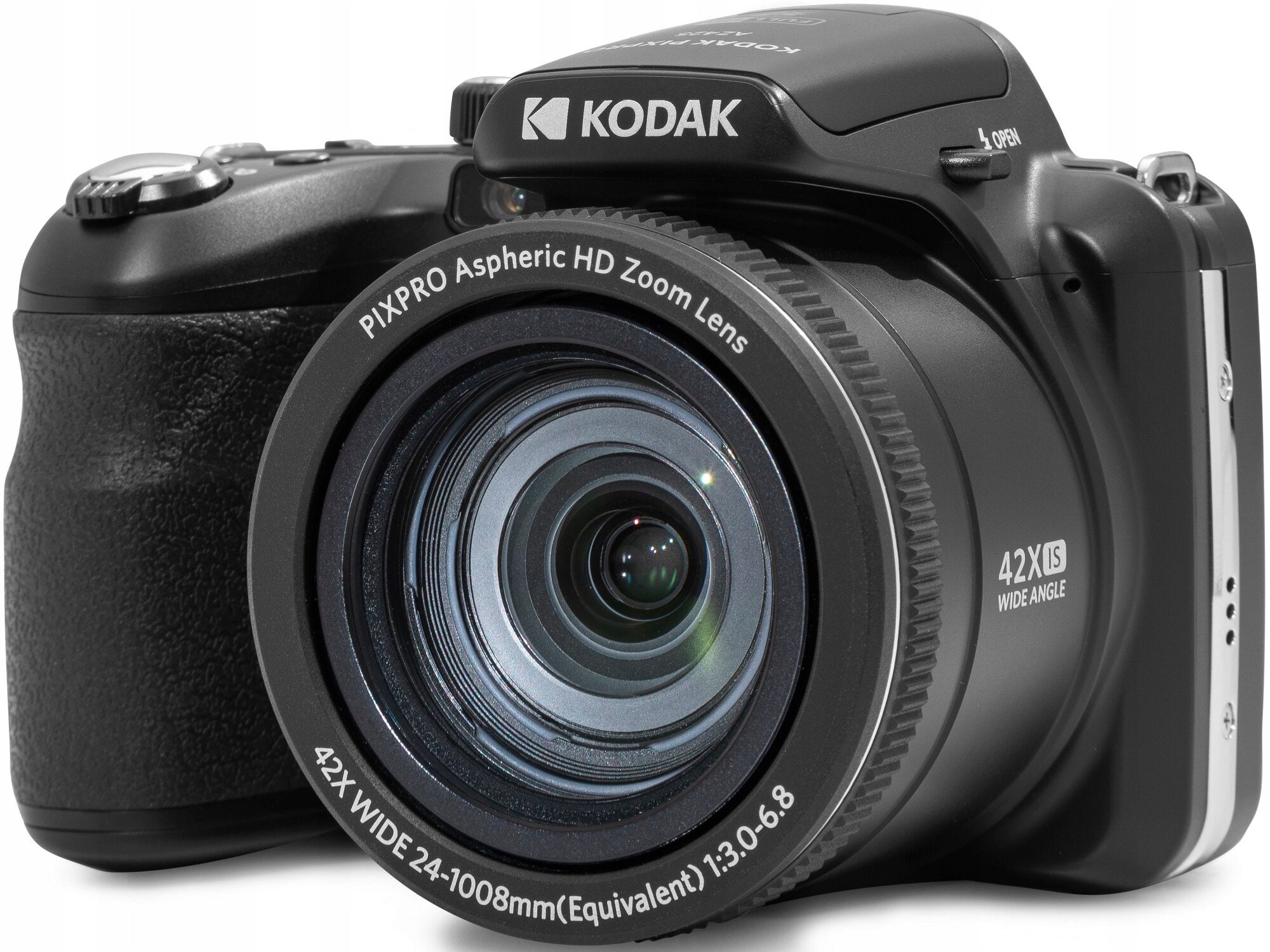 Camera KODAK AZ426 Black zoom x42 + batteries + case + card . az425 Brand Kodak