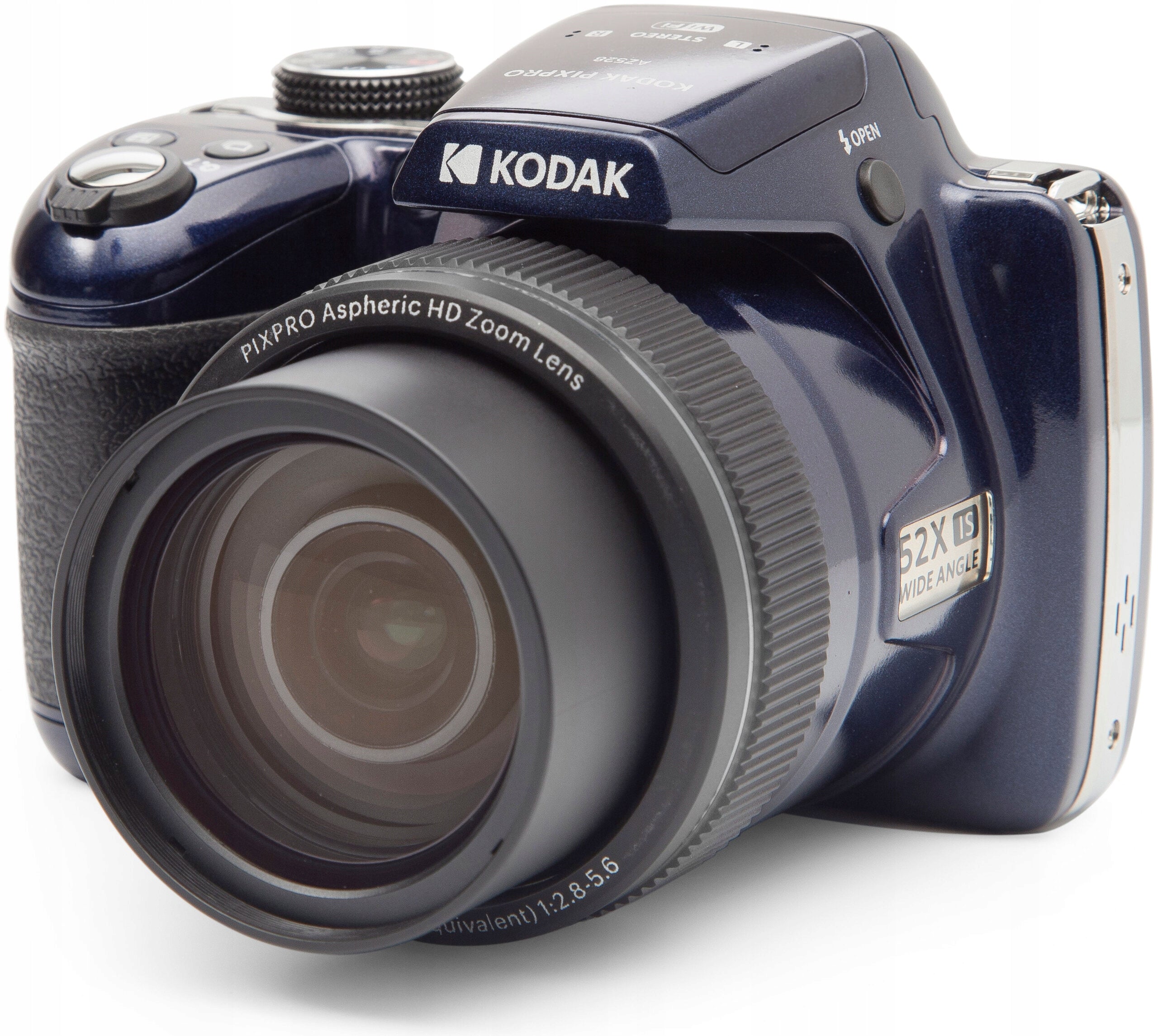 Camera KODAK AZ528 Blue 16 Mpix, 52x Full HD zoom + Carrying case + Batteries Brand Kodak