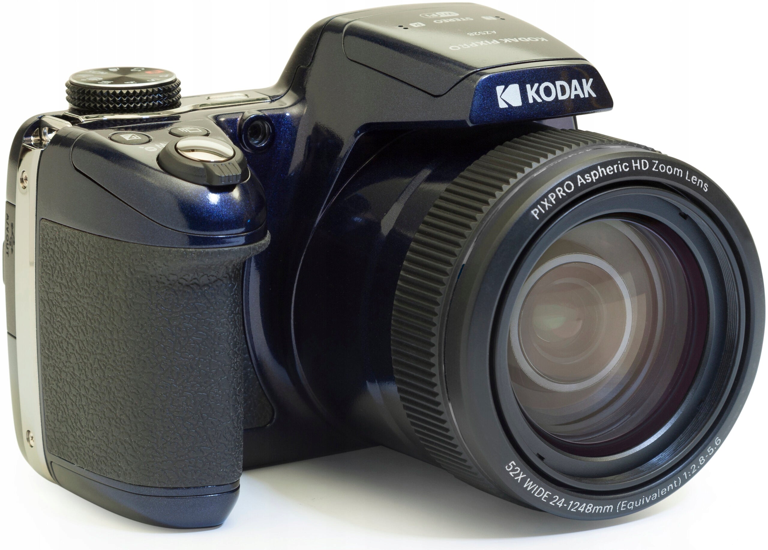 Camera KODAK AZ528 Blue 16 Mpix, 52x Full HD zoom + Carrying case + Batteries Stabilization lens optical