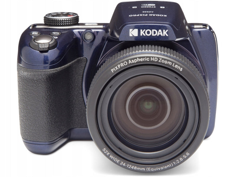 Camera KODAK AZ528 Blue 16 Mpix, 52x Full HD zoom + Carrying case + Batteries