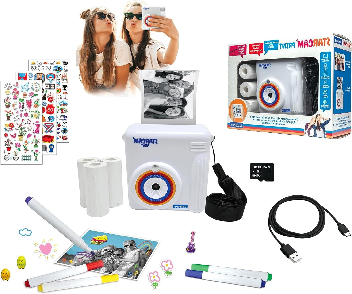 Camera Lexibook DJ130 white