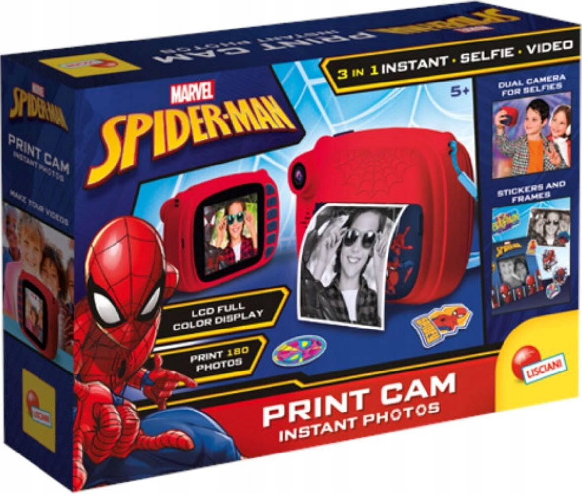 Camera Lisciani Spiderman Print Cam multicolor