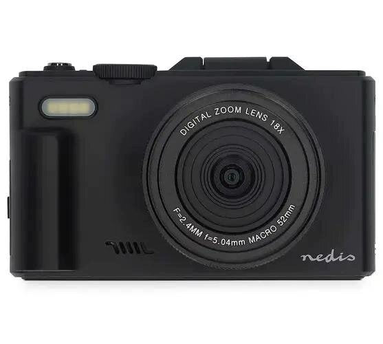 Camera NEDIS PCAM2570BK Black, 75Mpix, 18x zoom, CMOS, 5K 15fps Brand Nedis