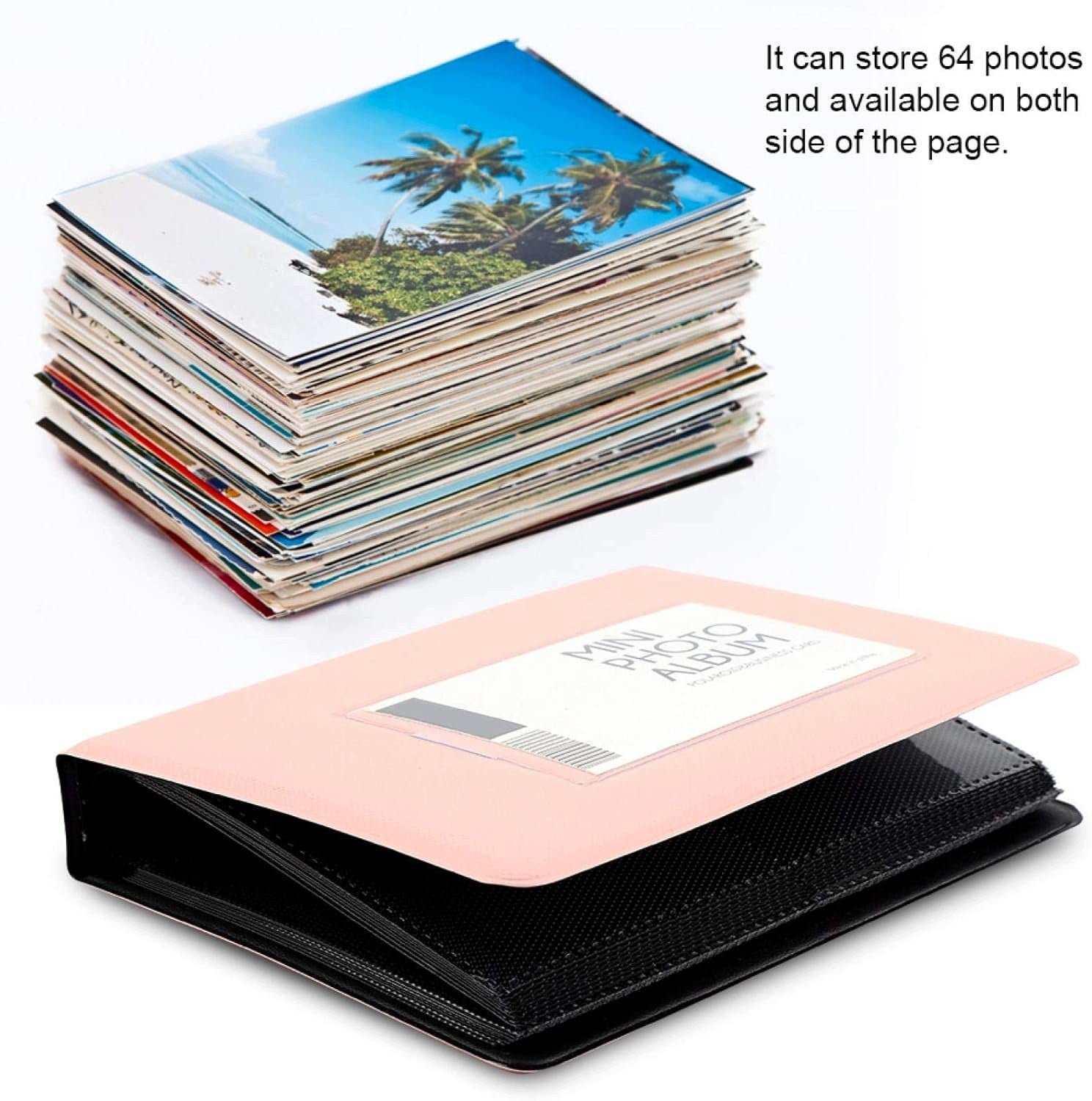 Camera Name Polaroid mini album for Fujifilm 7s/8/25/50s/90 pink Model Polaroid mini album do Fujifilm 7s/8/25/50s/90