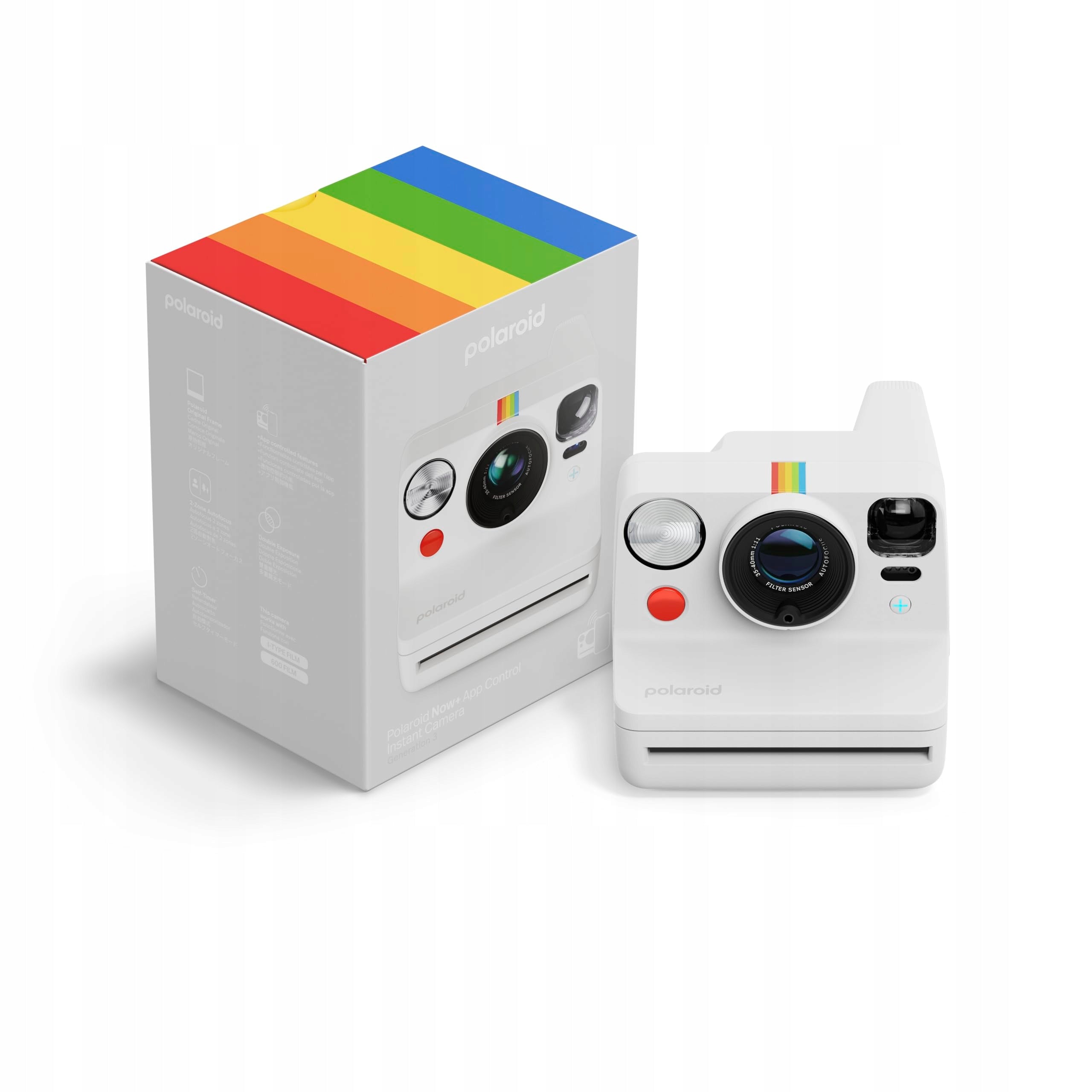 Camera Polaroid Now+ Generation 3 white