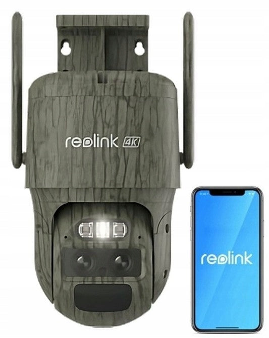 Camera Reolink Trackmix Series G770 camouflage LTE battery 8MP 4K rotation