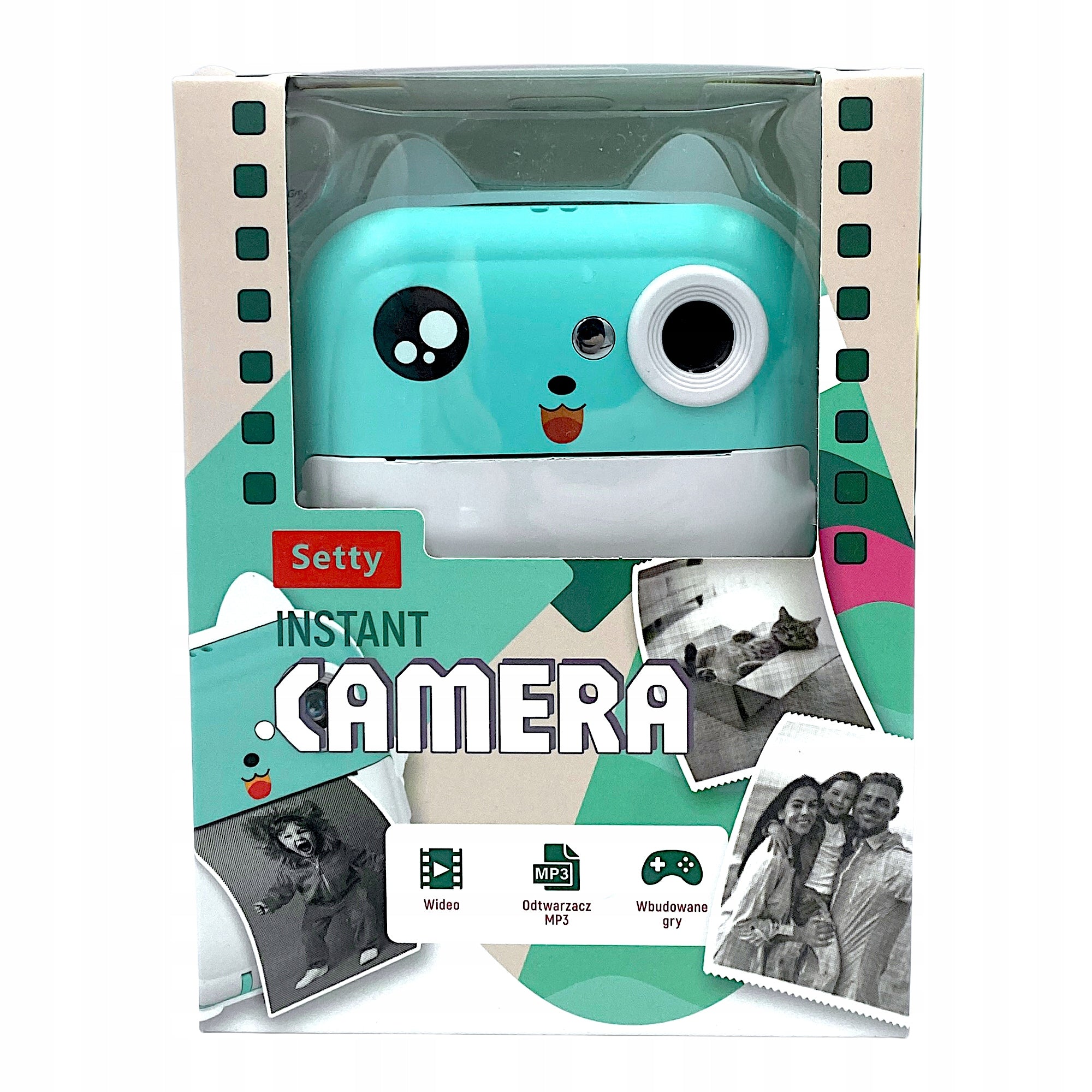 Camera Setty Instant Camera green