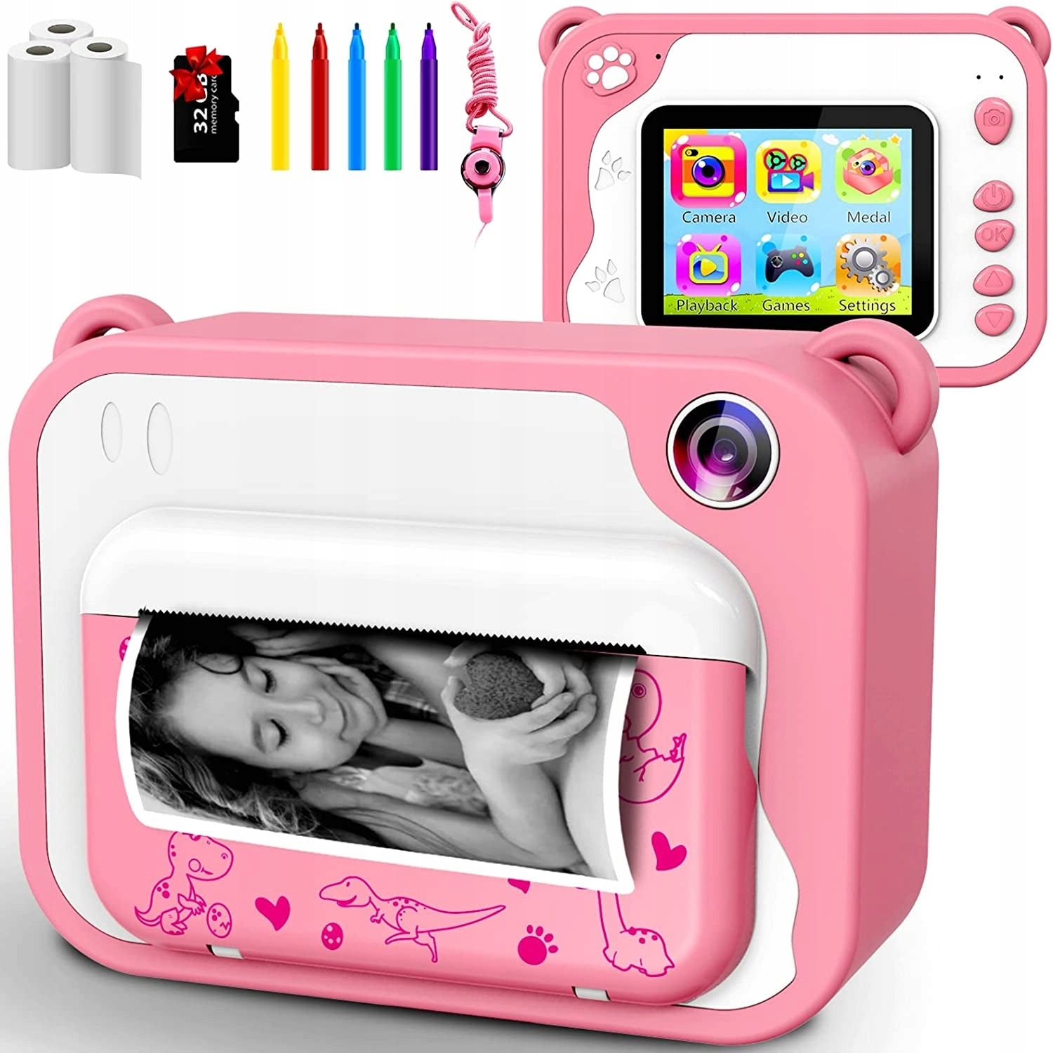 Camera Uleway 1080P pink