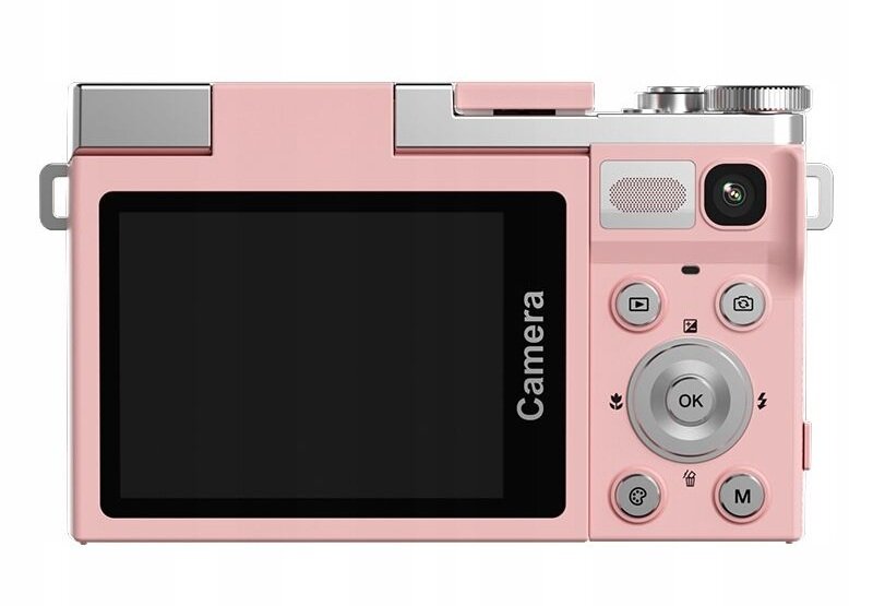 Camera XREC C77 Pink, 64Mpix, 16x zoom Resolution 64 Mpx