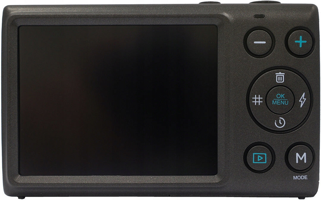 Camera YASHICA DigMate Black 64Mpix, 18x Digital Zoom, 4K 30fps Sensor type CMOS