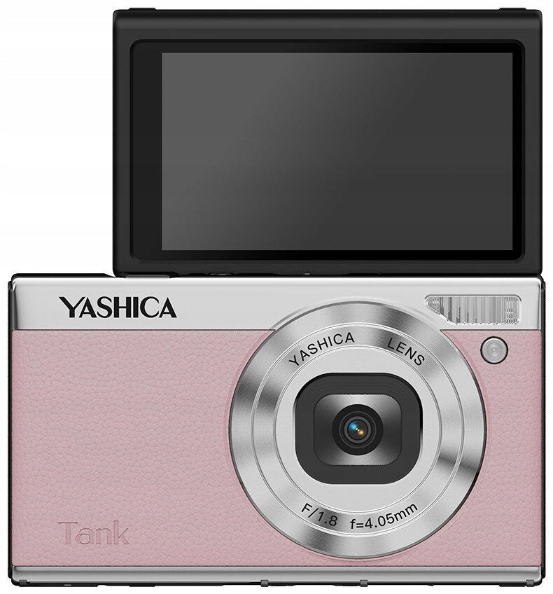 Camera YASHICA Tank Pink, 12Mpix, 8x Digital Zoom, 4K 30fps Manufacturer code 4582712711208