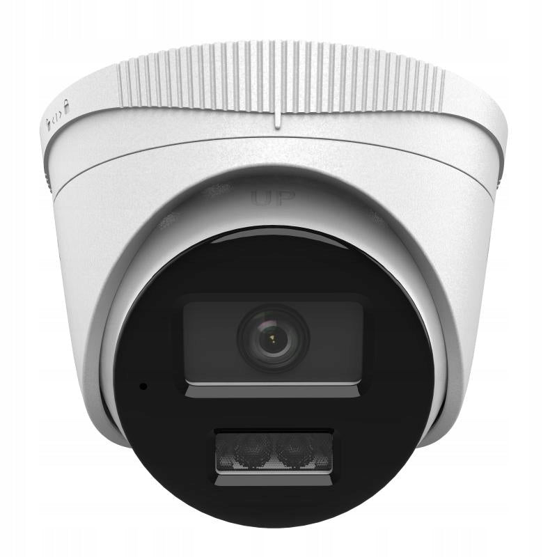Camera x4 IP 8Mpx Dome HiLook by Hikvision IPCAM-T8-30DL Microphone Poe Manufacturer code IPCAM-T8-30DL