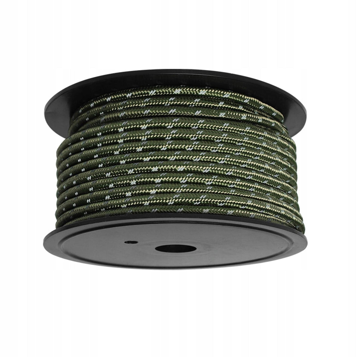 Camping 30M 6mm Reflective Tent Rope Guylines for Hiking Weather Green Packaging status no packaging