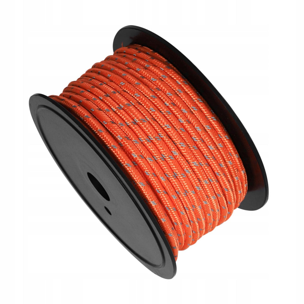 Camping 30M 6mm Reflective Tent Rope Guylines for Hiking Weather Orange Packaging status no packaging