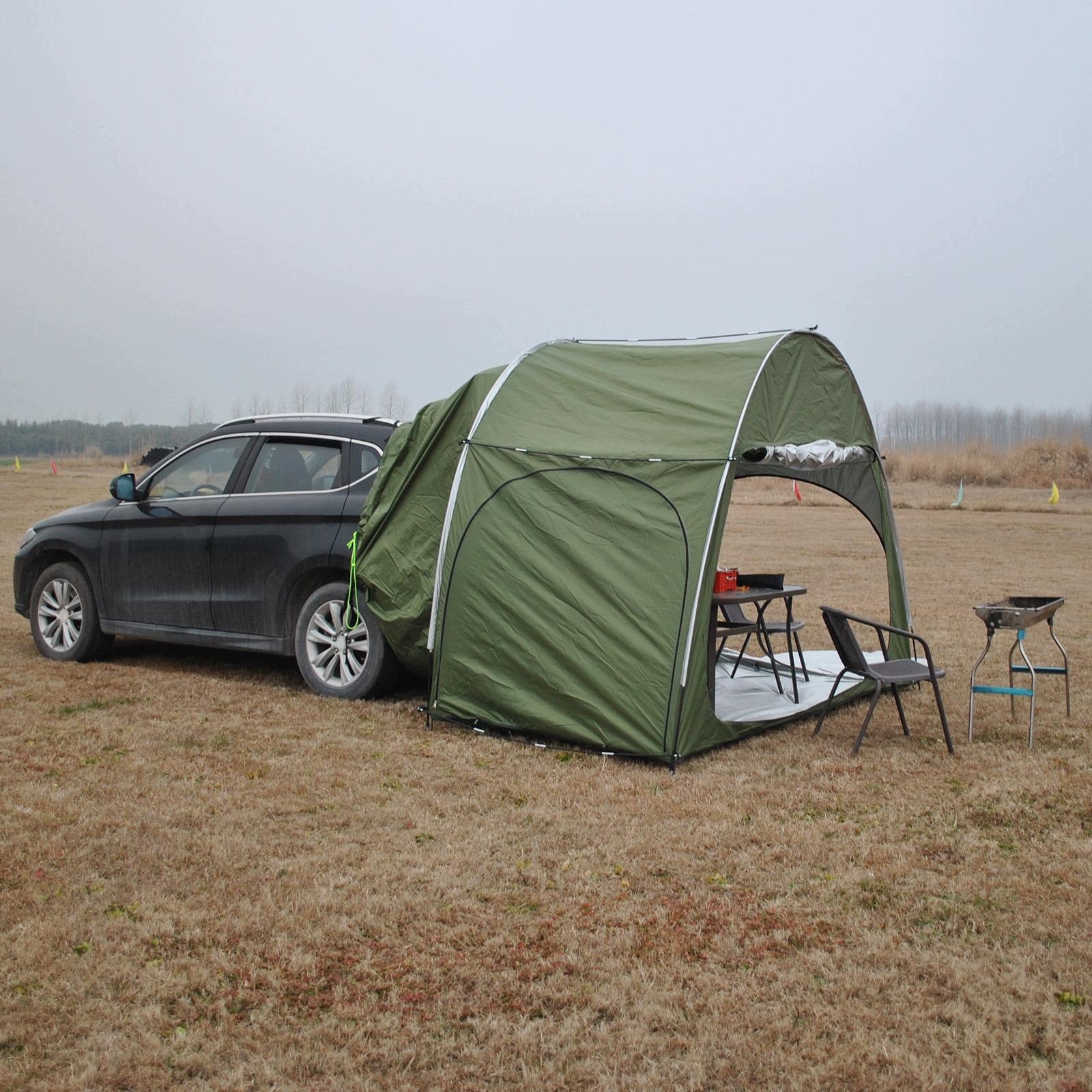 Camping Canopy Awning Sun Protection Trailer Tent Brand no brand