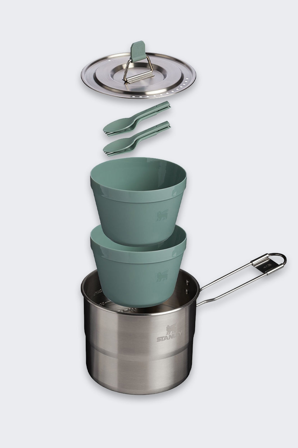 Camping Cooking Set for 2 People Stanley Adventure 1 L Brand Stanley