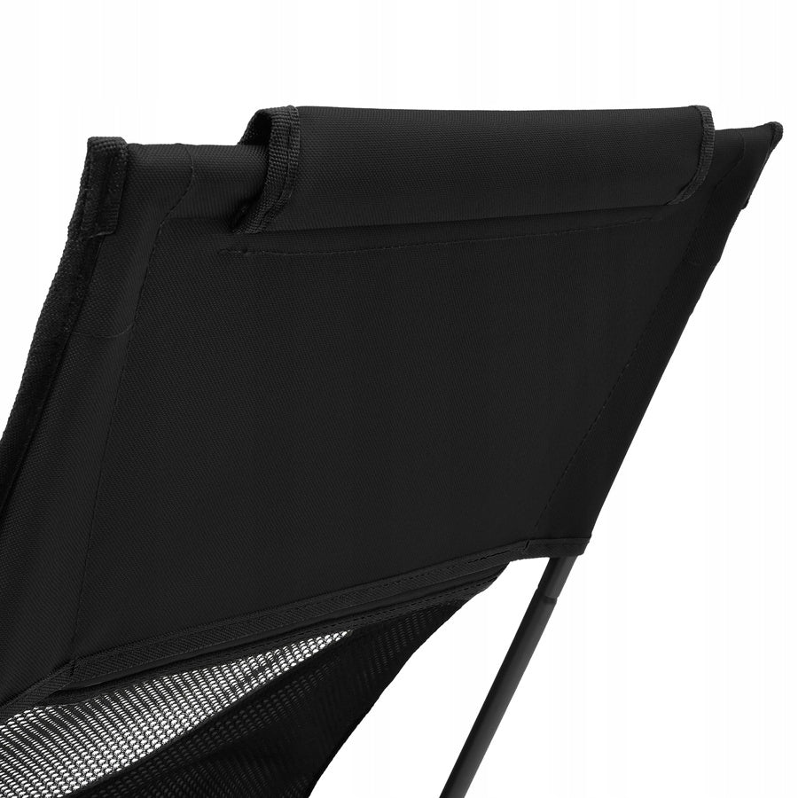 Camping Hiking Fishing Chair With Fish Backrest Black NILS Color black