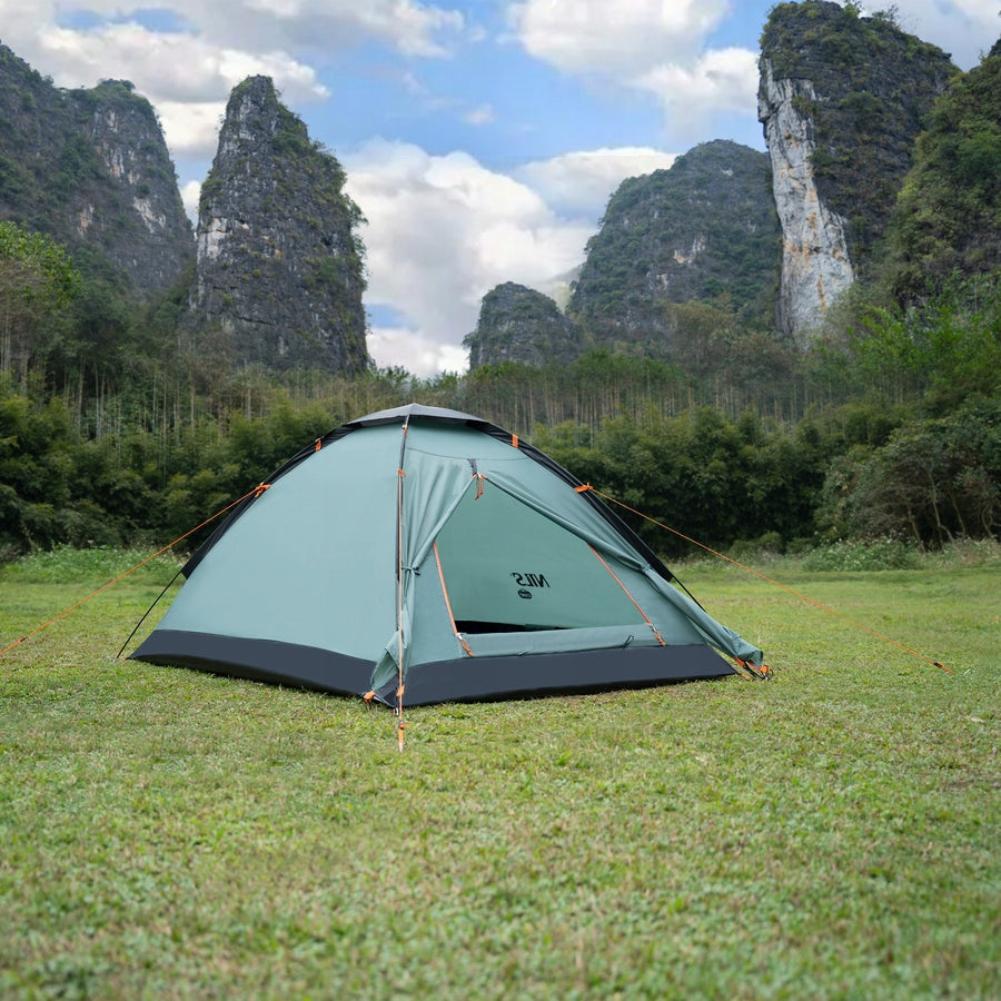 Camping Hiking Tent 2 Person Waterproof UV Filter + Cover Brand Nils Camp