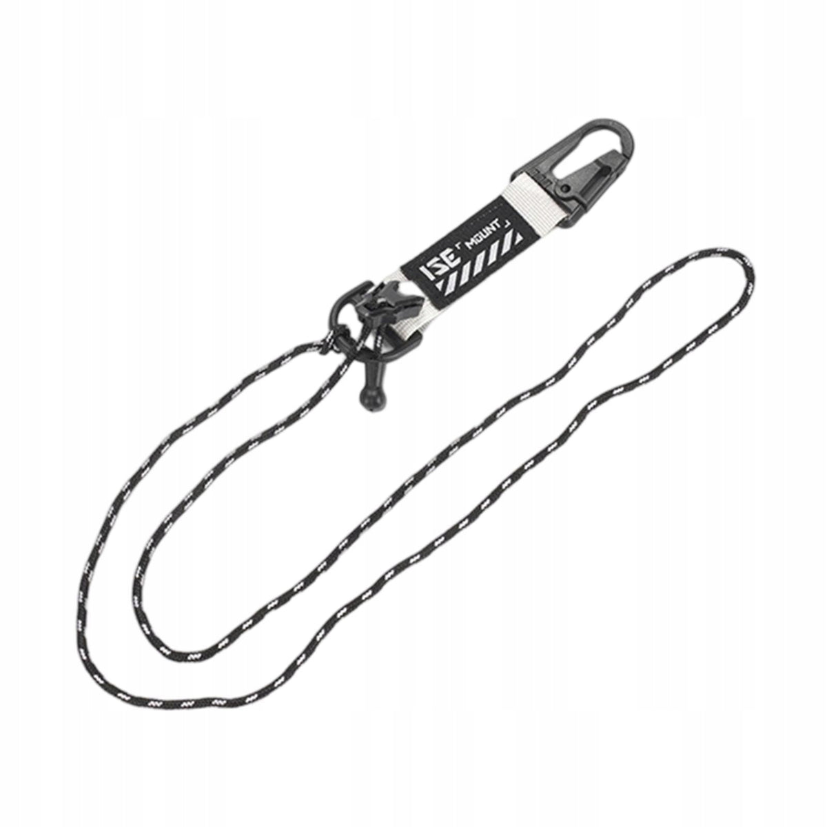 Camping Lanyard Rope Adjustable Reflective Rope Black White Webbing Manufacturer code 15466071619