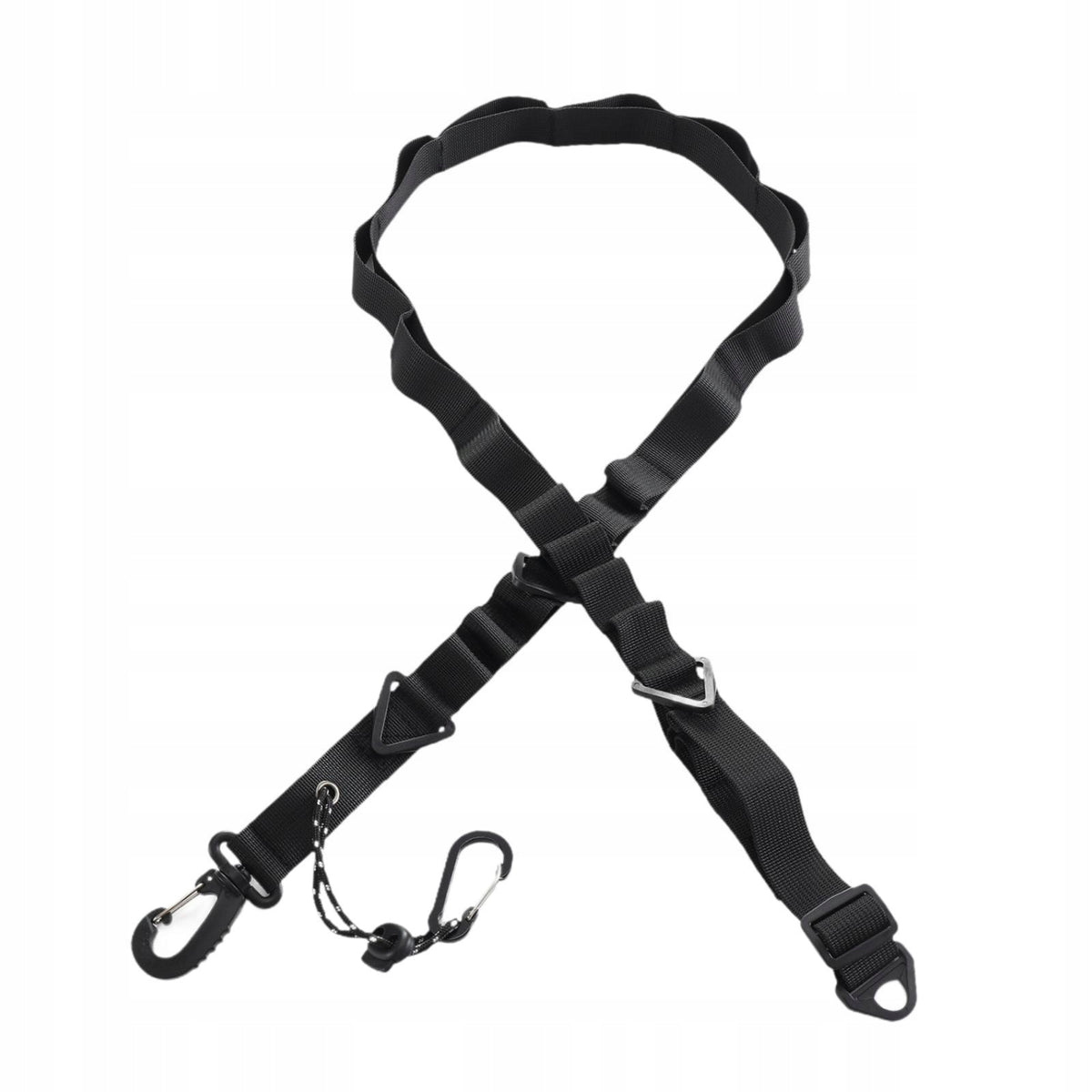 Camping Lanyard Sturdy Lightweight Outdoor Hanging Rope Tent Black