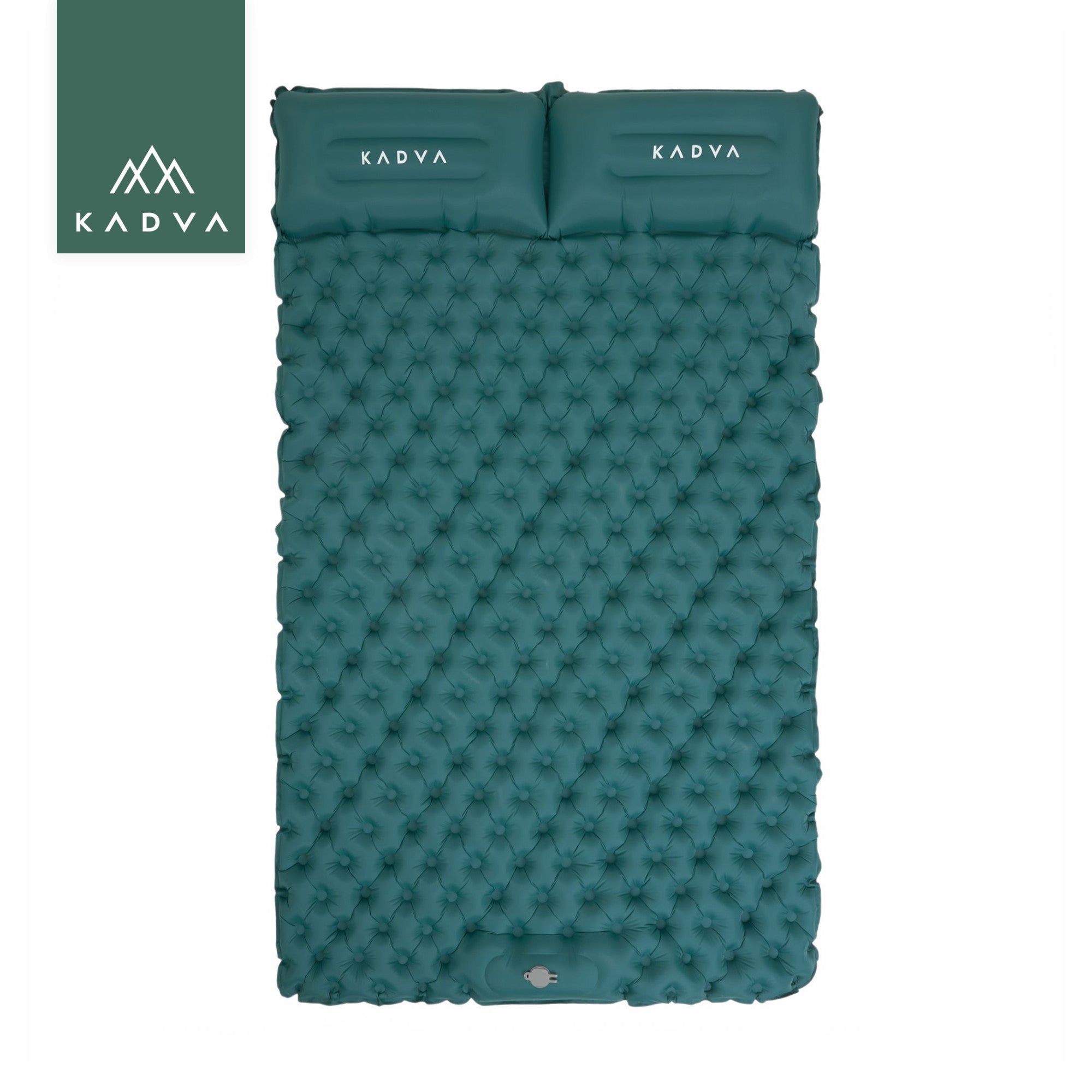 Camping Mattress KADVA Doublerest green COMPACT LIGHTWEIGHT FOR CAMPING Manufacturer code KDV-B6B025-GR