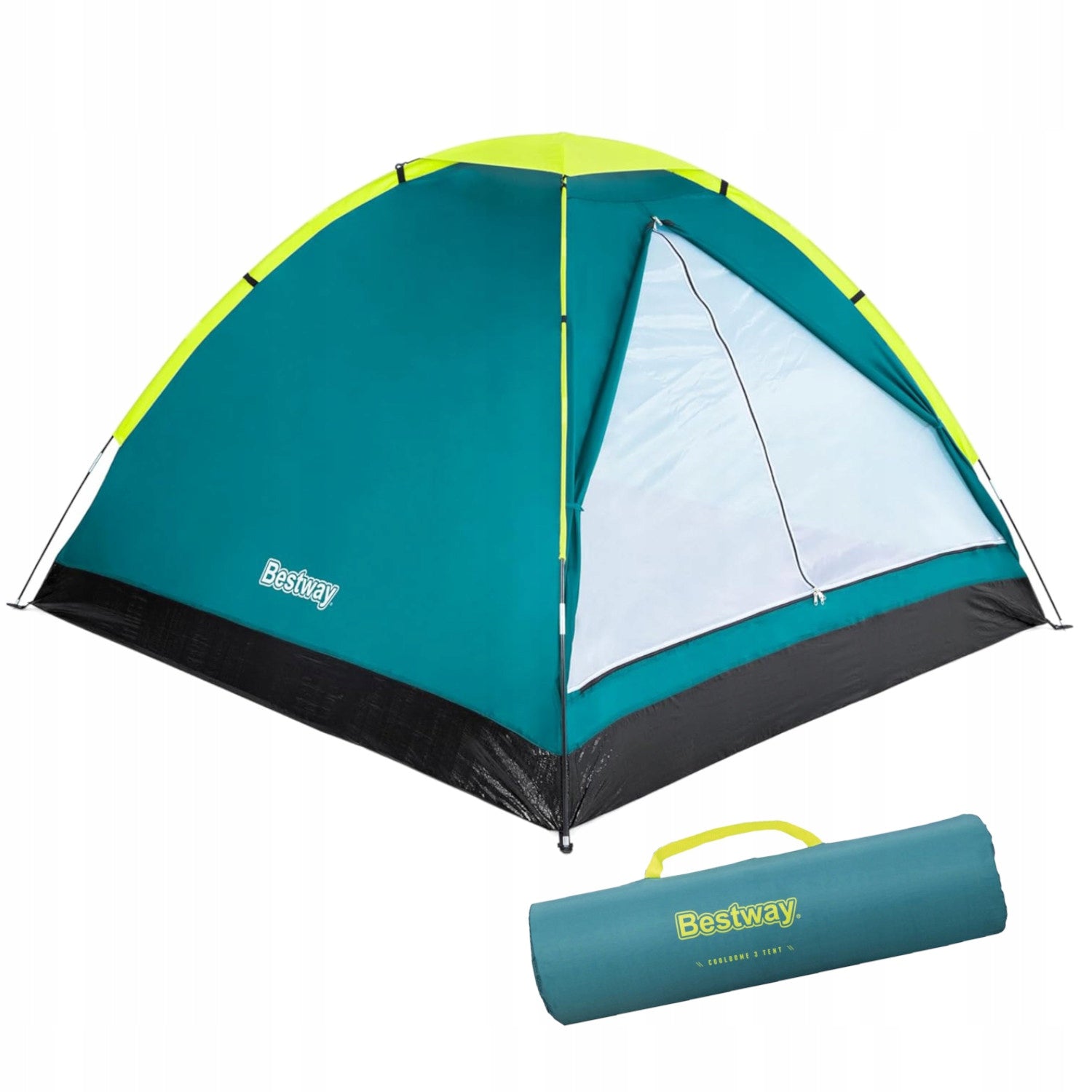 Camping Tent 2-3 Person 210x210cm + Bag Bestway 68085