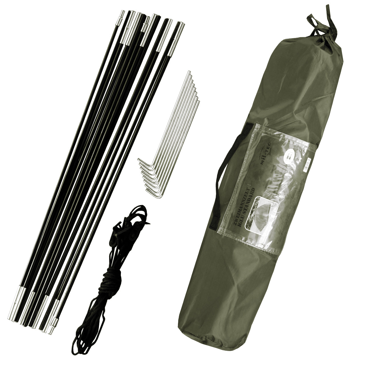 Camping Tent 2 Person Military Tourist Mil-Tec Iglu Standard Manufacturer code 14207001