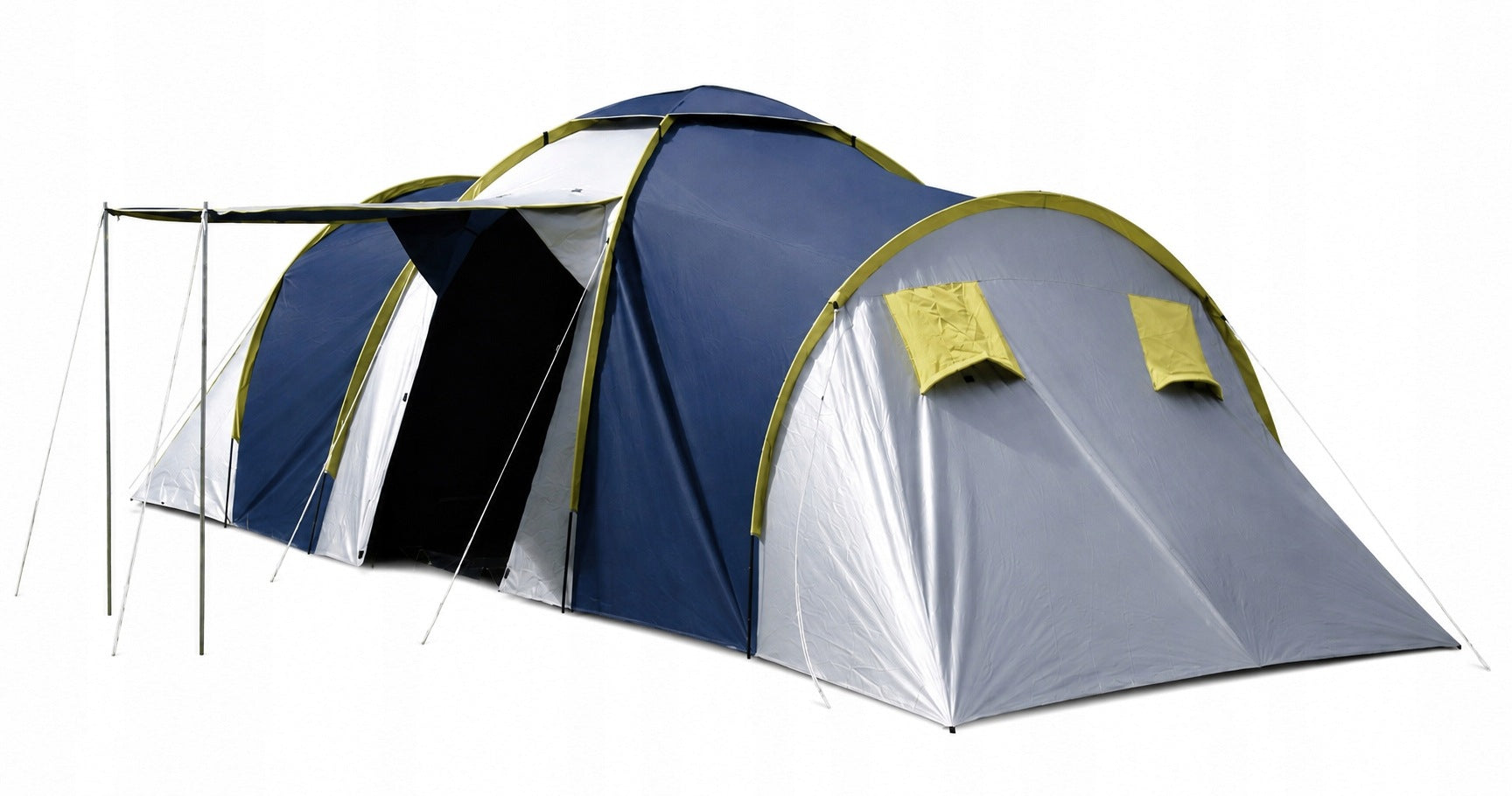 Camping Tent 6 - 8 Person 2 Bedrooms Large Vestibule
