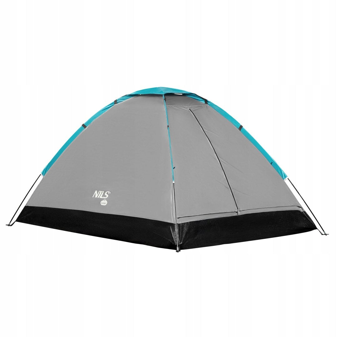 Camping Tent Camping Waterproof 2 Person NILS Cover Color blue