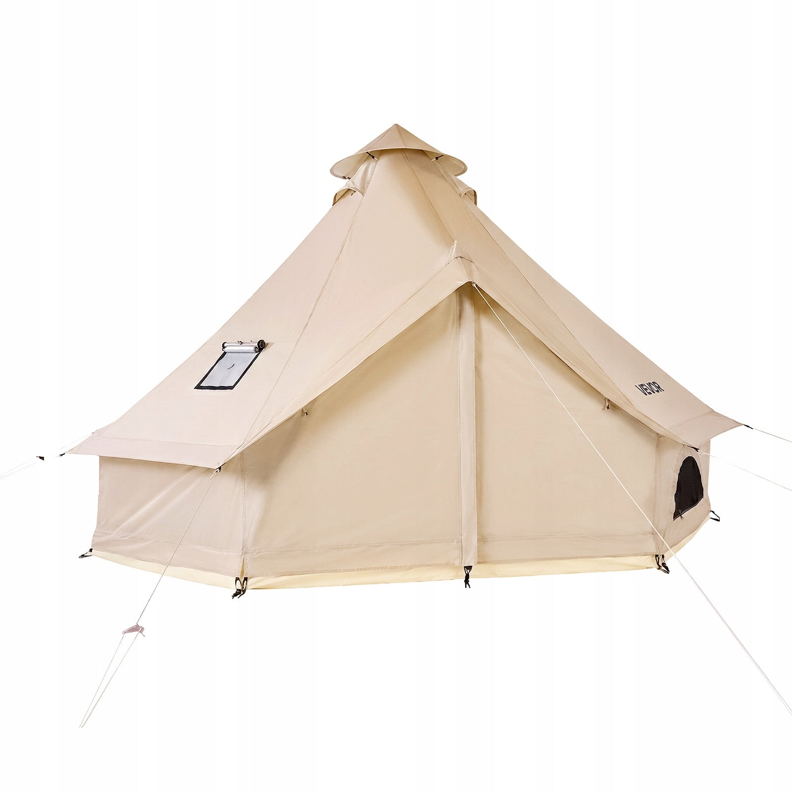 Camping Tent For 7 Persons Yurt Bell Tent With Chimney Hole Model 121268